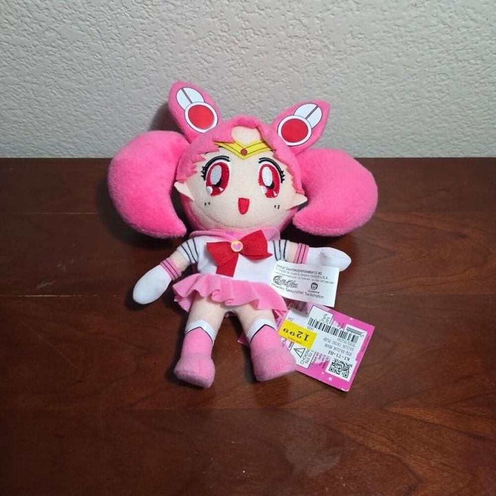 Great Eastern Entertainment Chibi Moon Sailor Moon Plush Pink Stuffed Toy 2014